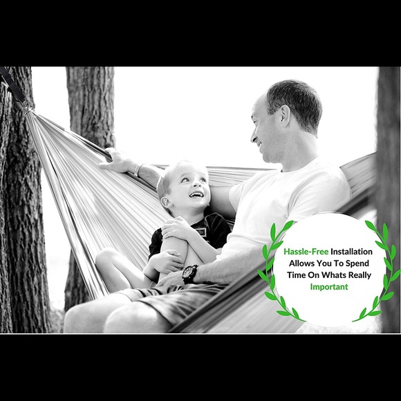 Family Forest Tree Swing Hanging Kit two8 Ft Strap - Picture 8 of 8